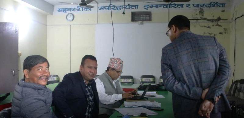 बचत संघ मोरङको निर्वाचन : कोषाध्यक्षमा मात्र दुई जनाको उम्मेदवारी 